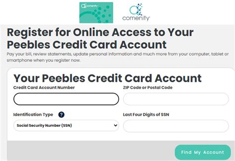Peebles credit card login - Enter your username and password. Remember username. Forgot username or password? Sign up for online access. Manage your credit card account online - track account activity, make payments, transfer balances, and more.